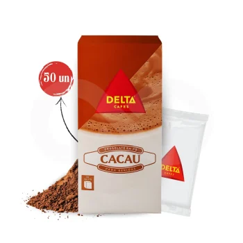 DELTA CAFÉS® Chocolate en Polvo Cacao 50 X 25g
