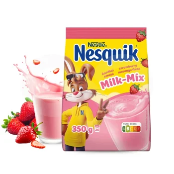 NESQUIK® Chocolate en Polvo Mezcla De Leche Con Fresa 350g