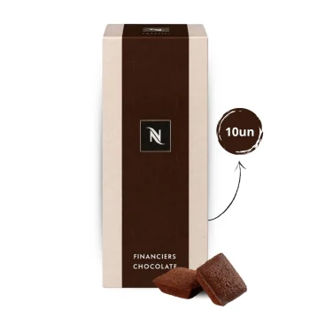 NESPRESSO® Galleta De Chocolate Petits Cakes 10 uds.