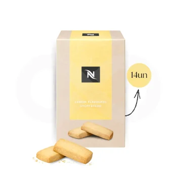 NESPRESSO® Galleta Lemon Flavoured Shortbread 14 uds.