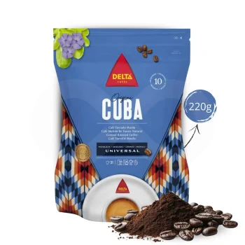 DELTA CAFÉS® Café Molido Cuba 220g