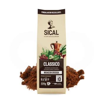 SICAL® Café Molido Clássico Grueso 220g