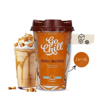 GO CHILL® Ice Coffee Caramel Macchiato 230ml