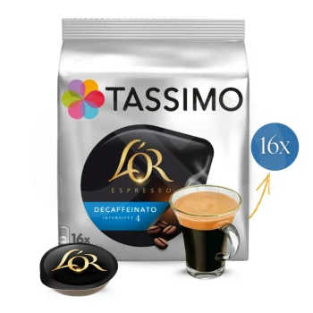 LOR® Cápsulas Tassimo Descaffeinato 16 uds.