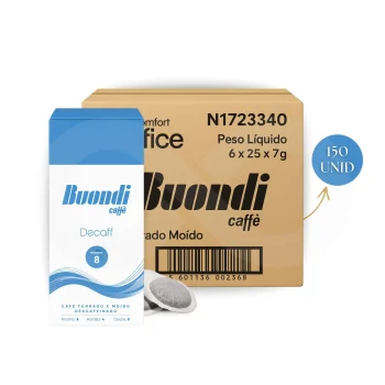 BUONDI® Pastillas Café Monodosis Decaf 150 uds.