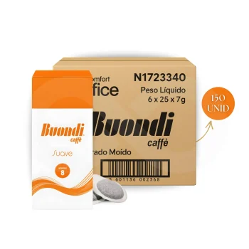 BUONDI® Pastillas Café Monodosis Suave 150 uds.