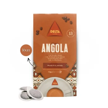 DELTA CAFÉS® Pastillas Café Monodosis Angola 16 uds.