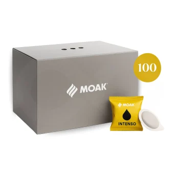 MOAK® Pastillas Café Monodosis Intenso 100 uds.