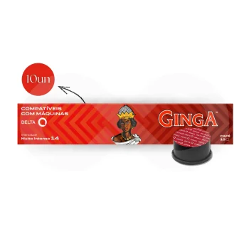 GINGA® Cápsulas Delta Q Muito Intenso 10 uds.