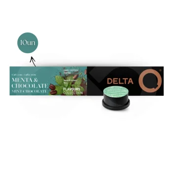 DELTA Q® Cápsulas Delta Q Menta E Chocolate 10 uds.