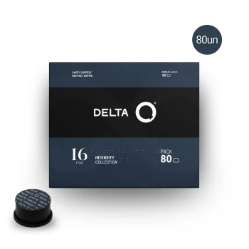DELTA Q® Cápsulas Delta Q Uniq Pack 80 uds.