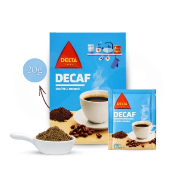 DELTA CAFÉS® Café Soluble Decaf 10 X 2g