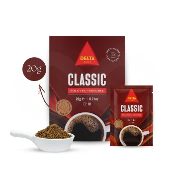 DELTA CAFÉS® Café Soluble Classic 10 X 2g