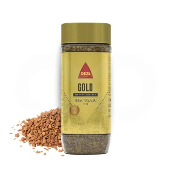 DELTA CAFÉS® Café Soluble Grancafé Gold 100g