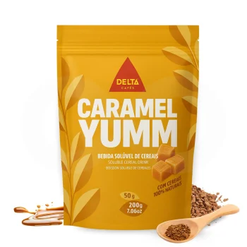 DELTA CAFÉS® Café Soluble Caramel Yumm 200g