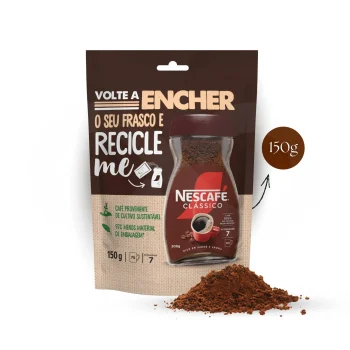 NESCAFÉ® Café Soluble Clássico Recarga 150g