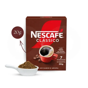 NESCAFÉ® Café Soluble Clássico 10 uds.
