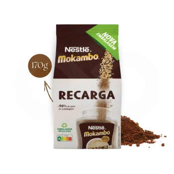 MOKAMBO® Café Soluble Cereais E Recargar 170g