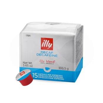 ILLY® Cápsulas MPS Decaf 15 uds.