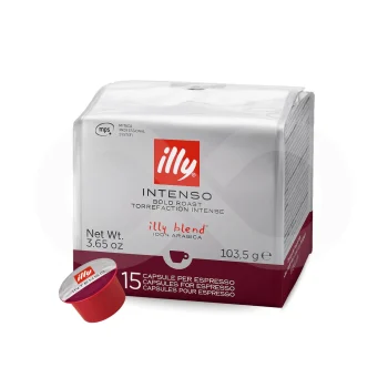 ILLY® Cápsulas MPS Intenso 15 uds.