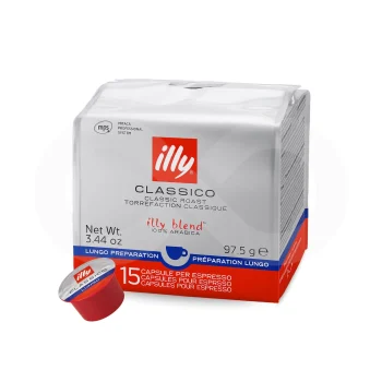 ILLY® Cápsulas MPS Lungo 15 uds.