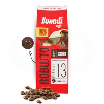 BUONDI® Café en Grano Robusto 400g