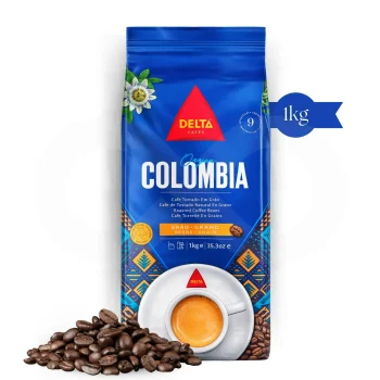 DELTA CAFÉS® Café en Grano Colombia 1kg
