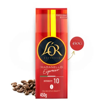 L´OR® Café en Grano Espresso Passione Rossa 450g