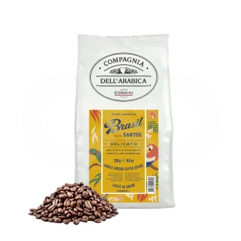 COMPAGNIA DELL ARABICA® Café en Grano Brasil 250g
