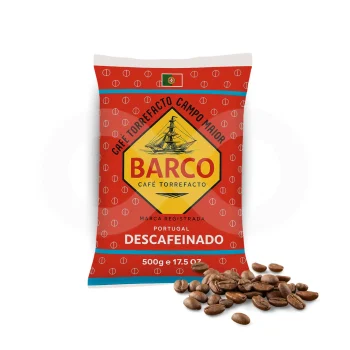 BARCO® Café en Grano Especial Descafeinado 500g