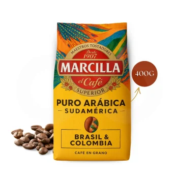 MARCILLA® Café en Grano Sudamérica 400g