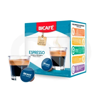 BICAFÉ® Cápsulas Dolce Gusto Espresso 16 uds.