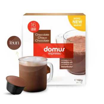 DOMUS® Cápsulas Dolce Gusto Chocolate 16 uds.