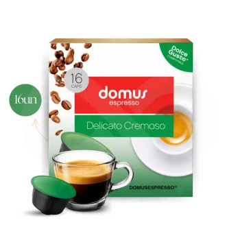 DOMUS® Cápsulas Dolce Gusto Delicato Cremoso 16 uds.