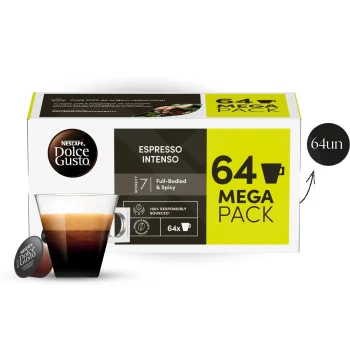 DOLCE GUSTO® Cápsulas Dolce Gusto Espresso Intenso 64 uds.