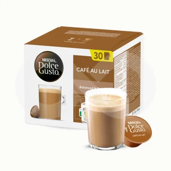 DOLCE GUSTO® Cápsulas Dolce Gusto Cafe Au Lait 30 uds.