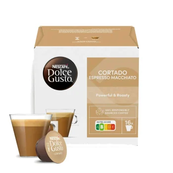 DOLCE GUSTO® Cápsulas Cortado Espresso Macchiatto 16 uds.