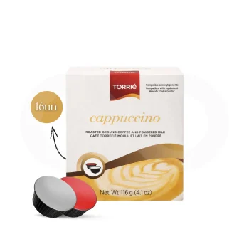 TORRIE® Cápsulas Dolce Gusto Cappuccino 16 uds.