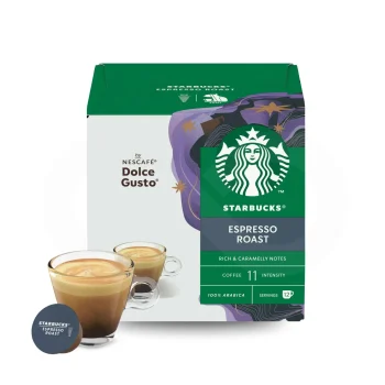 STARBUCKS® Cápsulas Dolce Gusto Espresso Roast 12 uds.