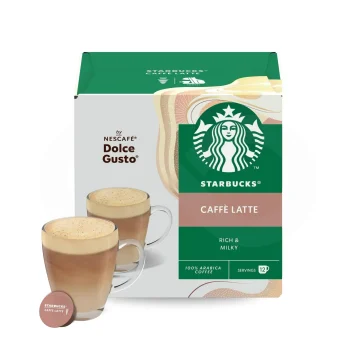 STARBUCKS® Cápsulas Dolce Gusto Caffè Latte 12 uds.