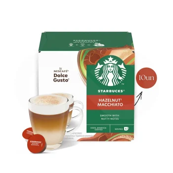 STARBUCKS® Dolce Gusto Hazelnut Macchiato 6 monodosis