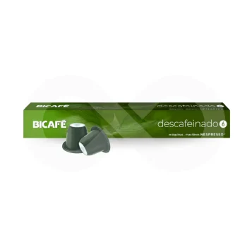 BICAFÉ® Cápsulas Nespresso Descafeinado 10 uds. BB - 2026/08