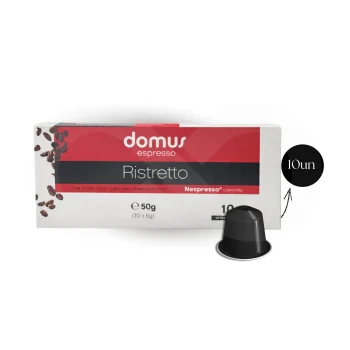 DOMUS® Cápsulas Nespresso Ristretto 10 uds.