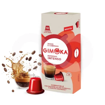 GIMOKA® Cápsulas Nespresso Intenso 10 uds.