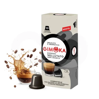 GIMOKA® Cápsulas Nespresso Vellutato 10 uds.