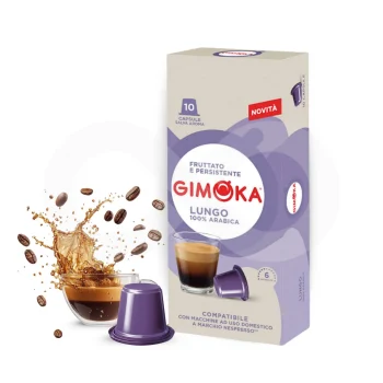 GIMOKA® Cápsulas Nespresso Lungo 10 uds.