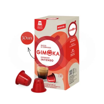 GIMOKA® Cápsulas Nespresso Intenso 30 uds.