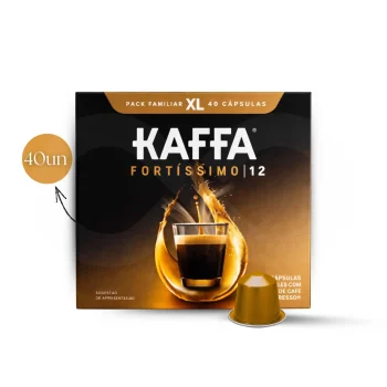 KAFFA® Cápsulas Nespresso Fortissimo XL 40 uds.