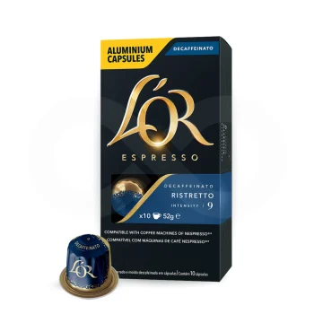 L´OR® Cápsulas Nespresso Ristretto Decaf 10 uds.