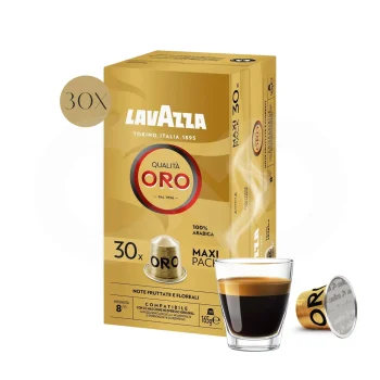 LAVAZZA® Cápsulas Nespresso Qualità Oro XL 30 uds.